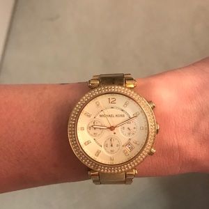 Gold Michael Kors Watch